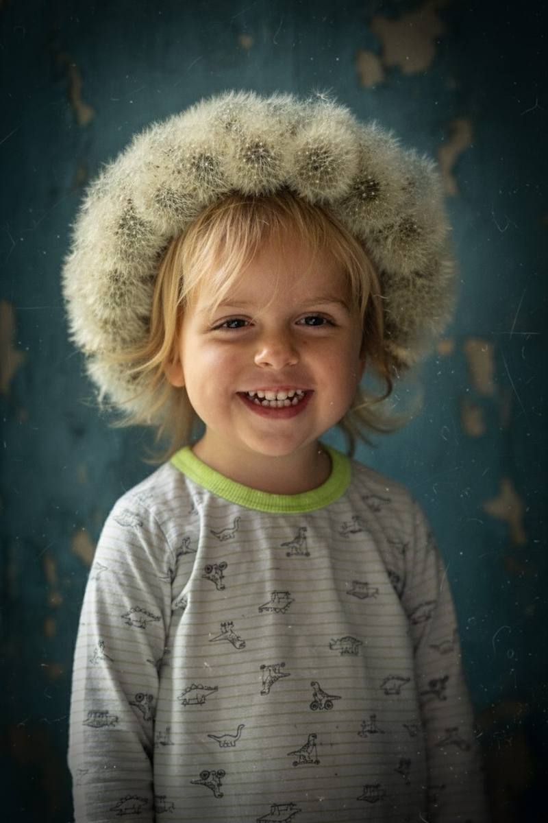 Boy smiling