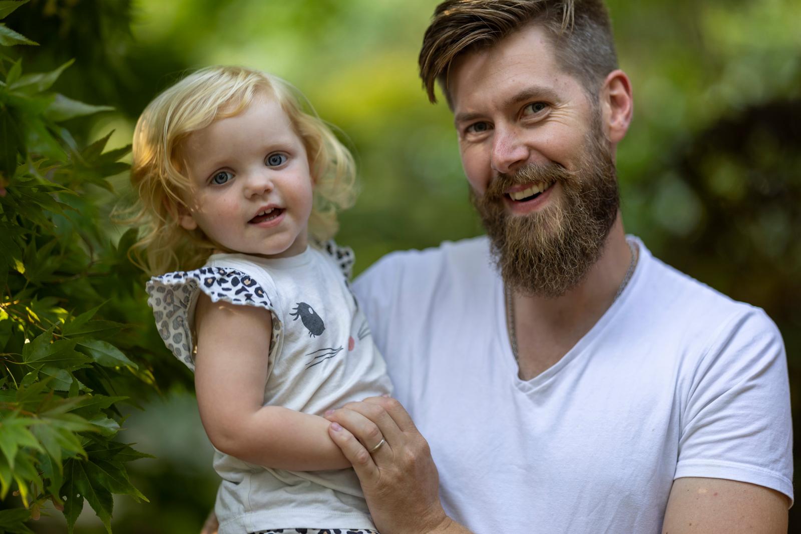 Father and daughter