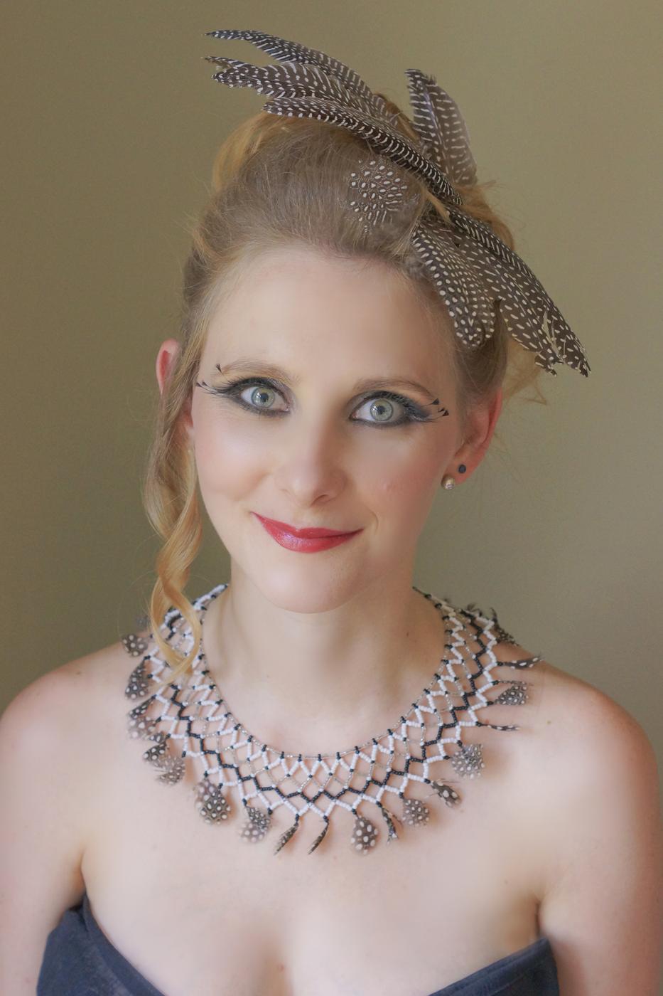 Editorial makeup look