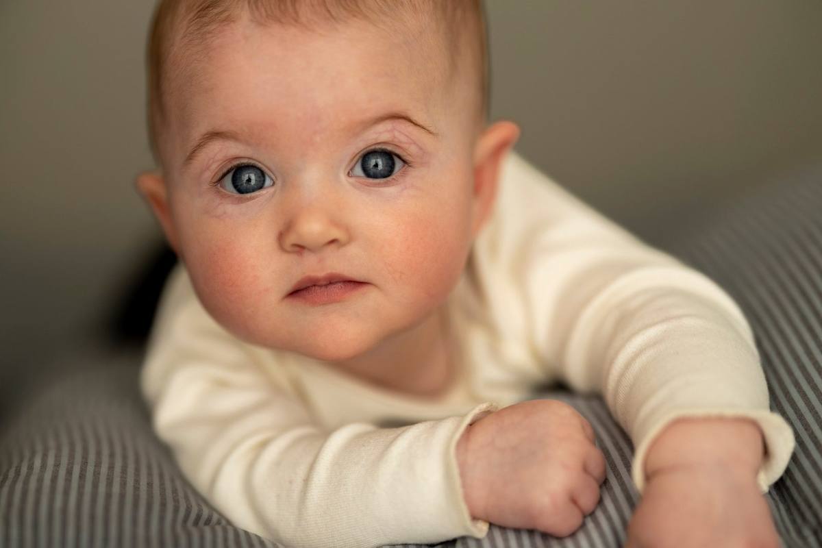Baby blue eyes